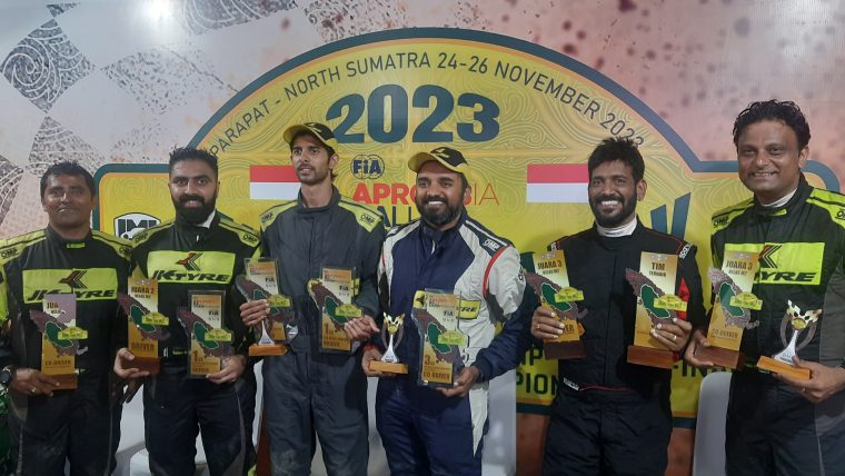 Team JK Tyre has a strong showing at the Indonesian round of APRC ...