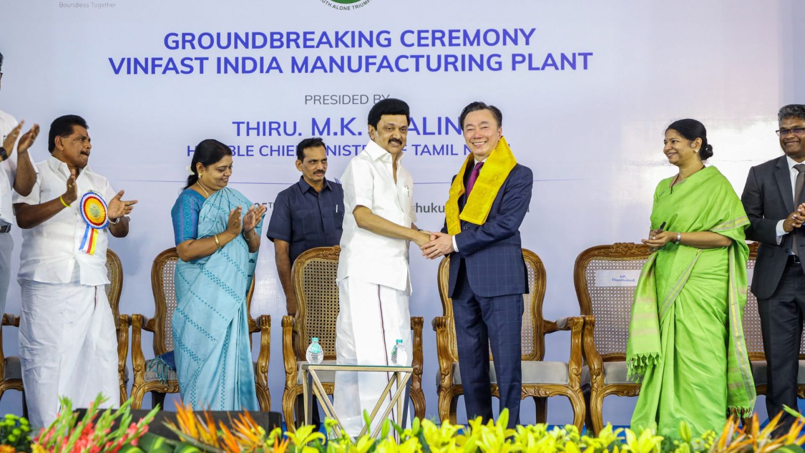 VinFast breaks ground for its EV manufacturing facility in Tamil Nadu ...