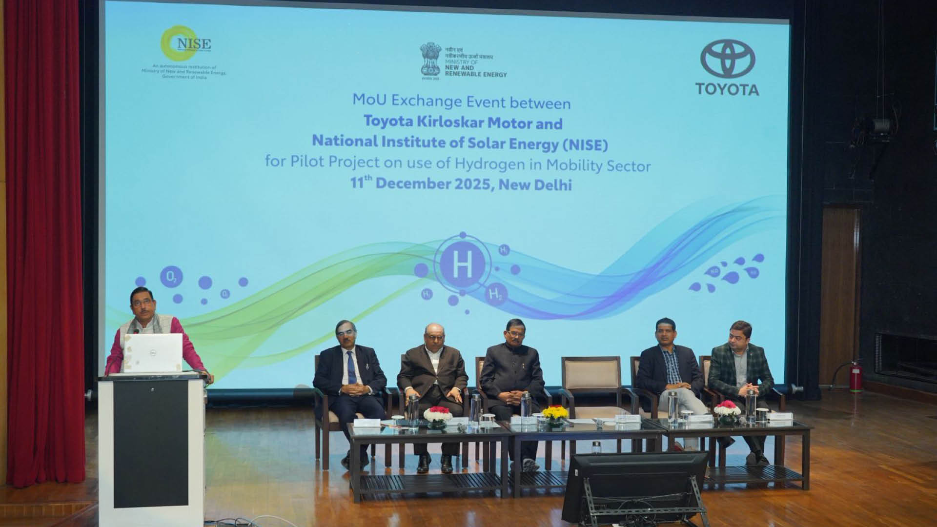 Toyota Kirloskar Motor Exchanged the Memorandum of Understanding