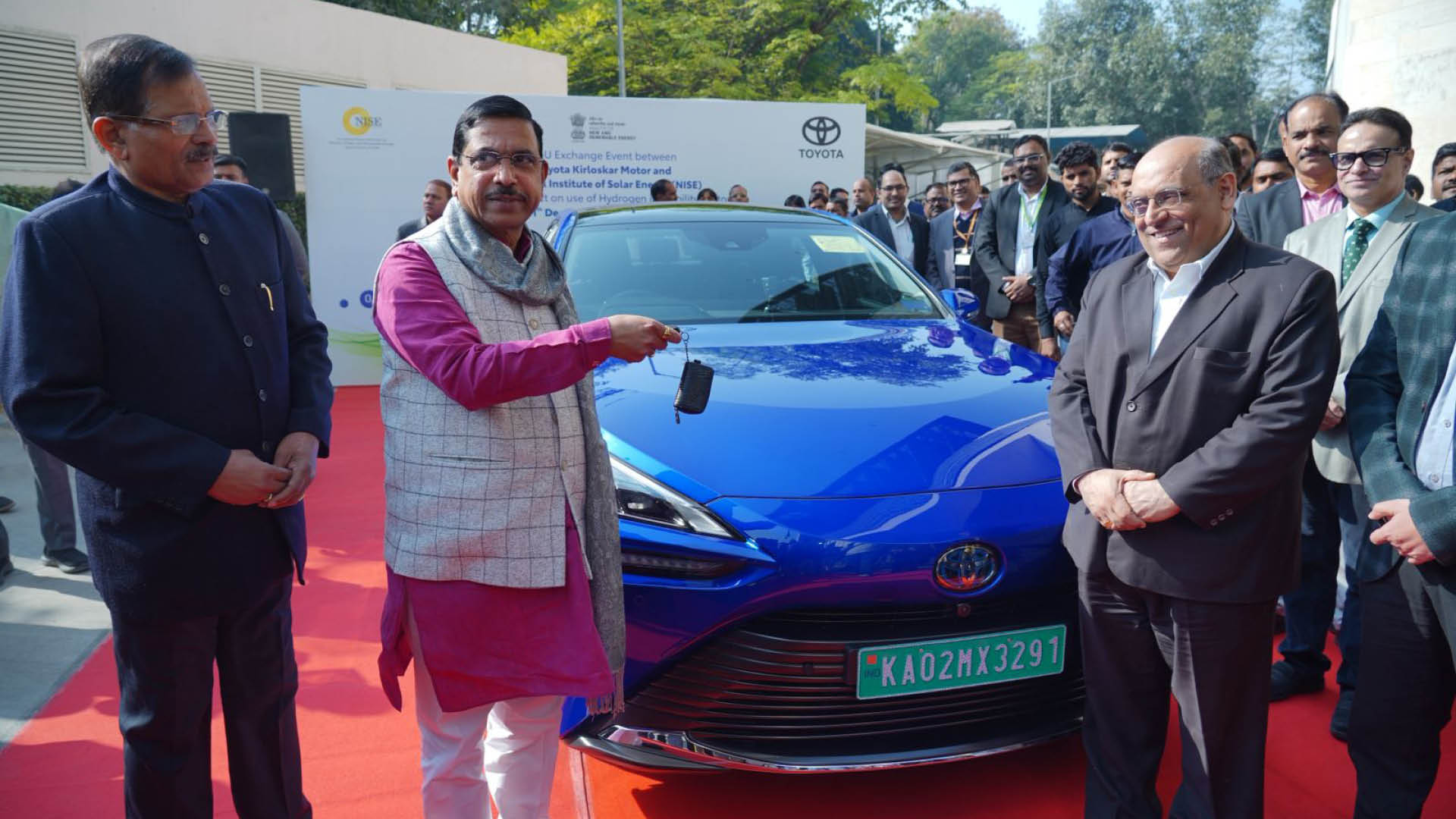 Toyota Kirloskar Motor Exchanged the Memorandum of Understanding